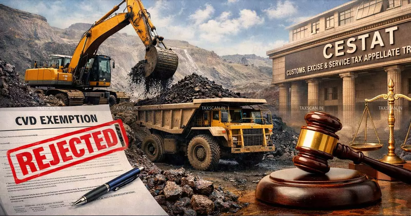 CVD Exemption Under Central Excise Notification Rejected CESTAT Rules Washed Manganese Ore ‘Concentrate - Taxscan CVD Exemption Under Central Excise Notification Rejected CESTAT Rules Washed Manganese Ore ‘Concentrate - Taxscan