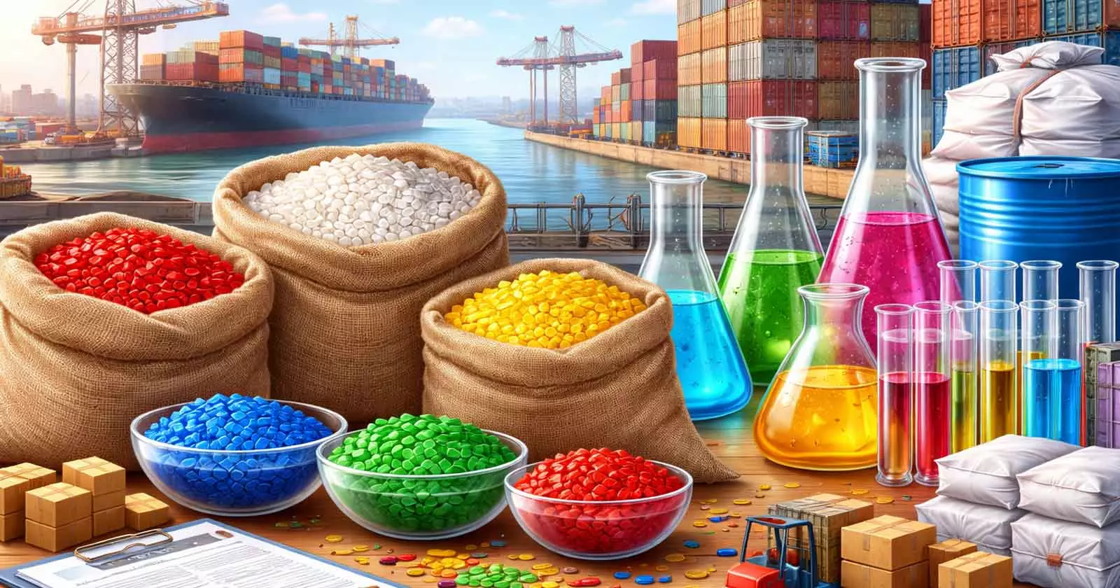 CBIC Slashes Import Duty on 40+ Chemicals, Plastics Raw Materials