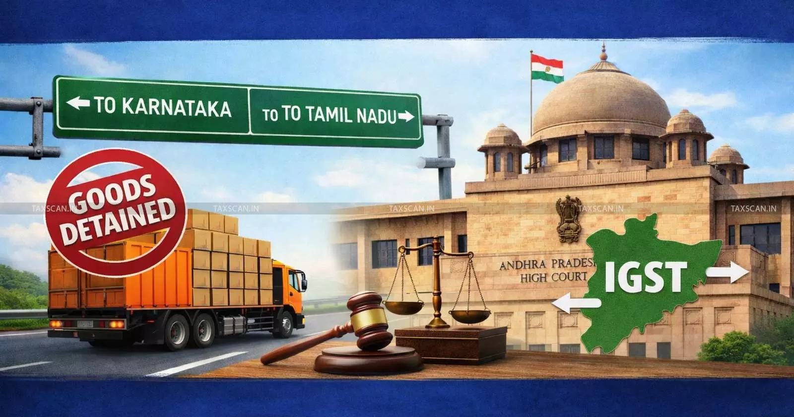 Transit State Cannot Detain Goods Moving Between Two Other States in IGST Movement: AP HC [Read Order]