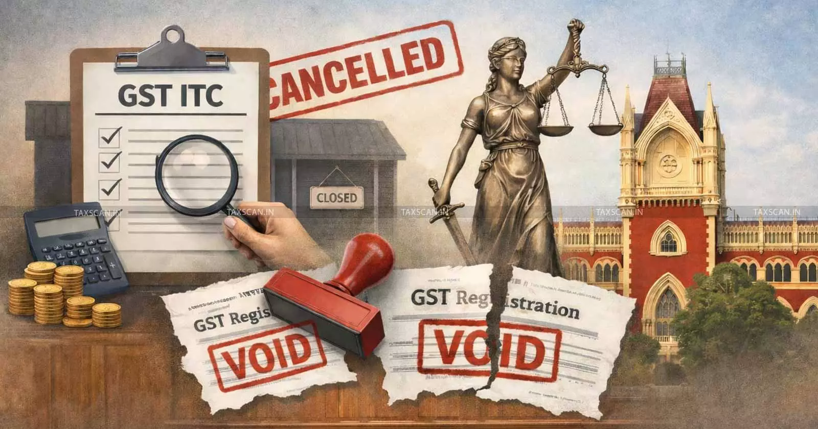 Wrongful availment of GST ITC on Supplier whose GST Reg. Cancelled Void Ab-initio: Calcutta HC Remands Matter for Hearing [Read Order]