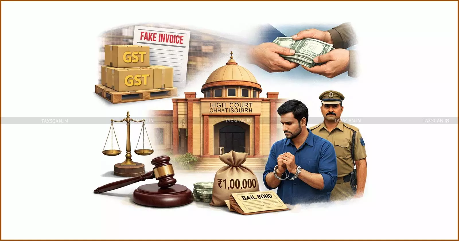 GST ITC availed without actual movement of Goods: Chhattisgarh HC Grants Bail to accused on Rs. 1L Bond [Read Order]