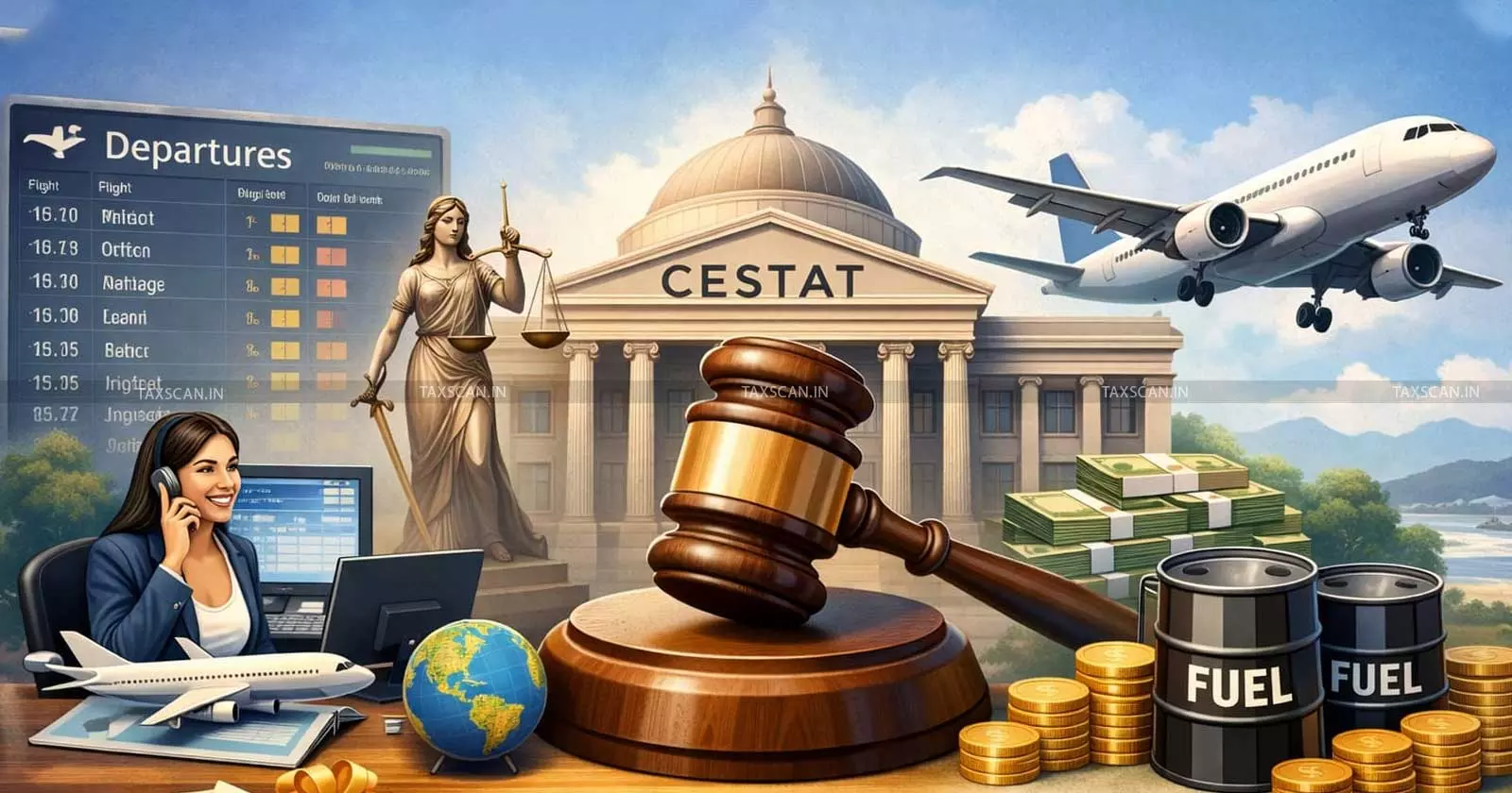 CRS/GDS Incentives Not Taxable, Fuel Surcharge Not Part of Basic Fare for Air Travel Agents: CESTAT allows Yatra Appeals [Read Order]