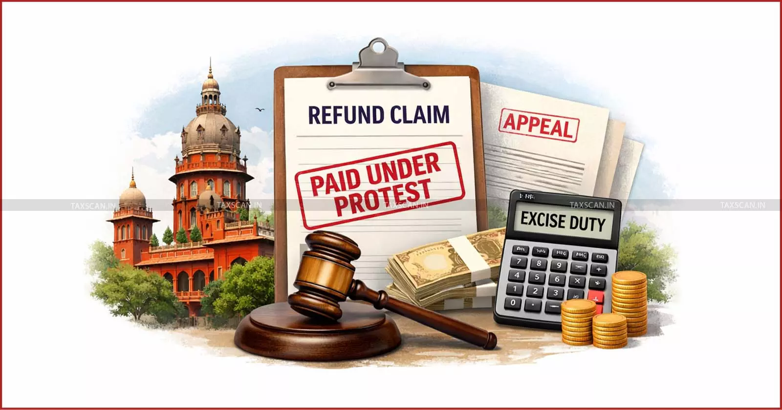Refund Not Time-Barred If Excise Duty Paid Under Protest During Pendency of Appeal: Madras HC [Read Order]