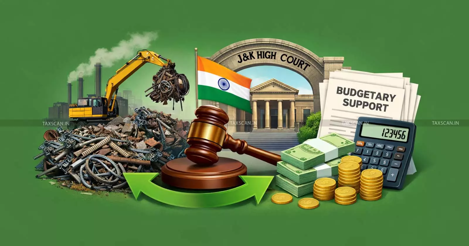 TMT/CTD Scrap Treated as ‘Specified Goods’: J&K HC directs Budgetary Support Reimbursement [Read Order]