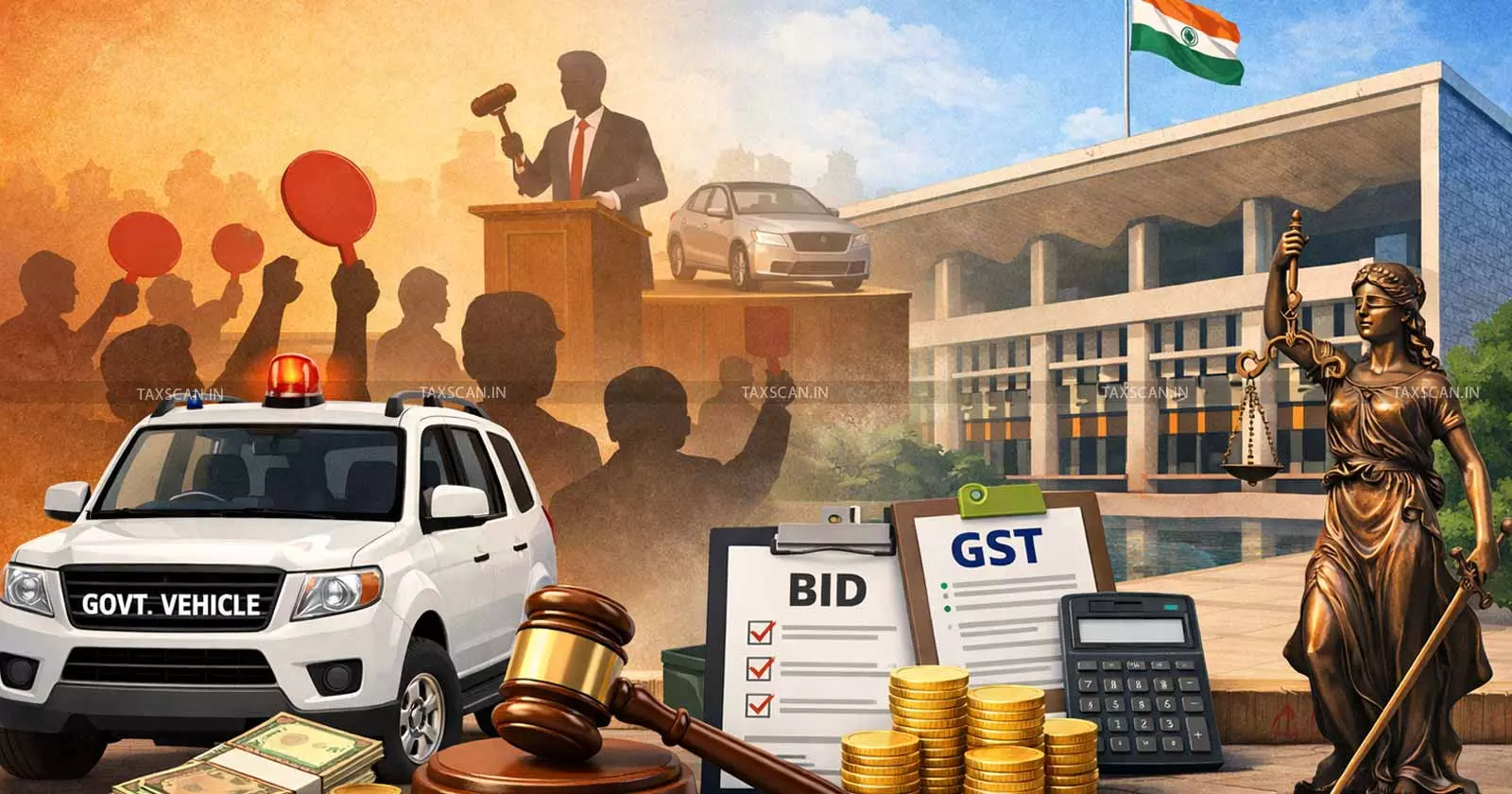 No Road Tax for NOC on Auctioned Govt. Vehicle Purchased by Paying Bid Amount and GST: Punjab & Haryana HC [Read Order]