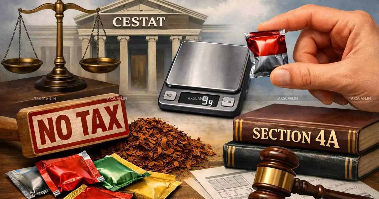 CESTAT rules no MRP based excise duty on tobacco pouches below 10 grams - Taxscan CESTAT rules no MRP based excise duty on tobacco pouches below 10 grams - Taxscan