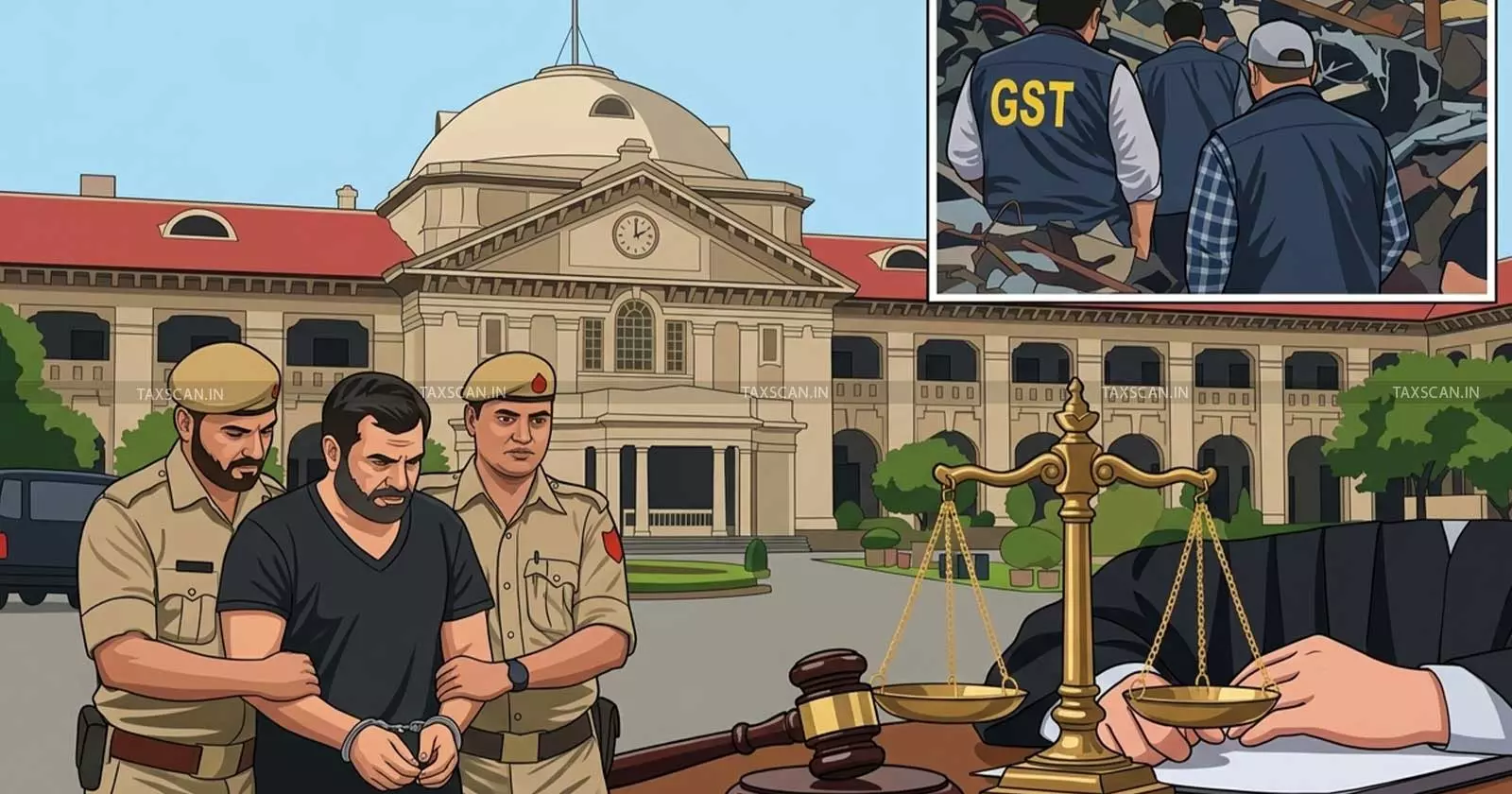 Allahabad High Court grants bail in GST fraud case - Taxscan Allahabad High Court grants bail in GST fraud case - Taxscan