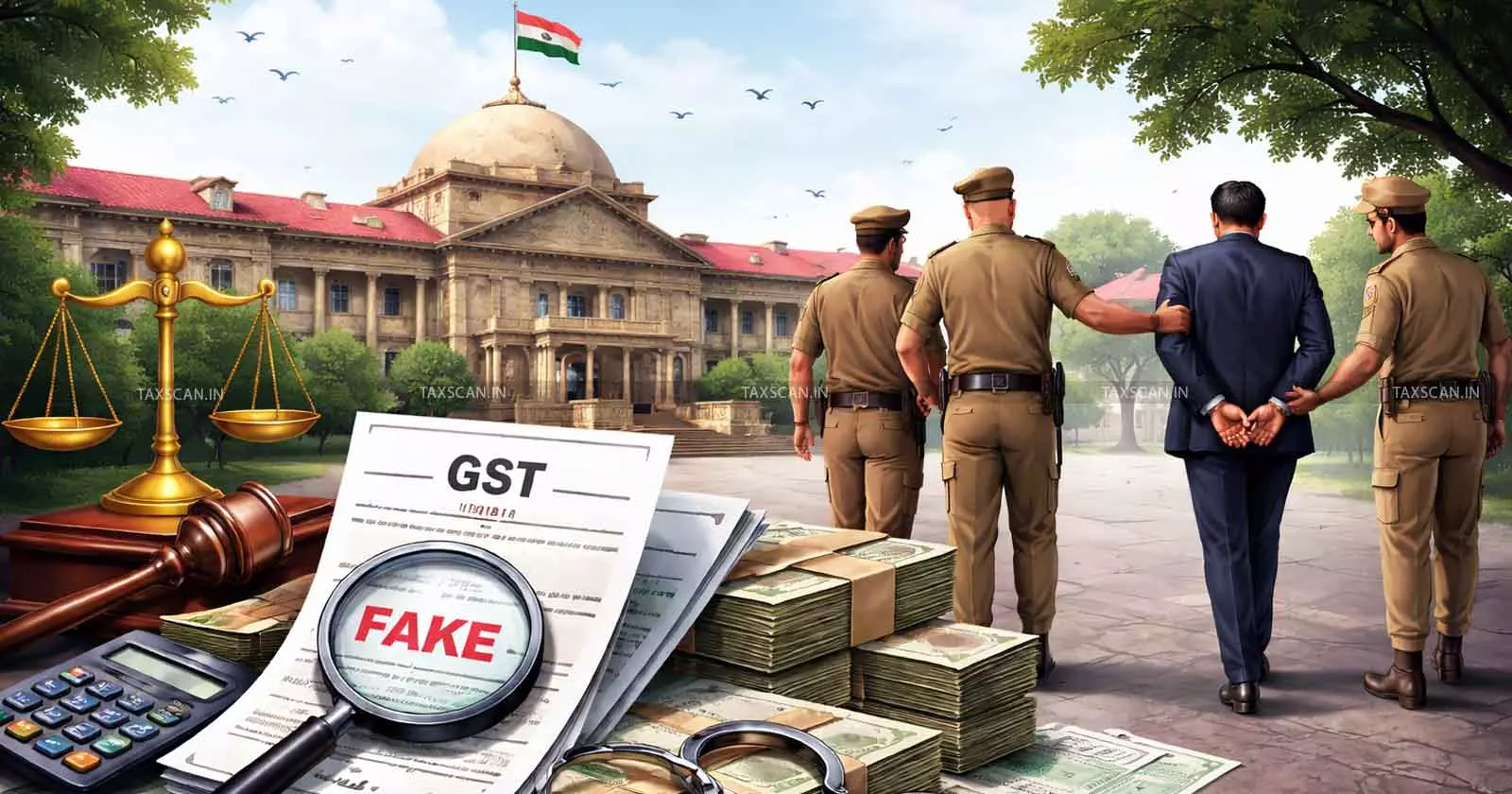 Defective Arrest Memo: Allahabad HC Grants Bail in 32 Cr Fake GST Invoice Case [Read Order]