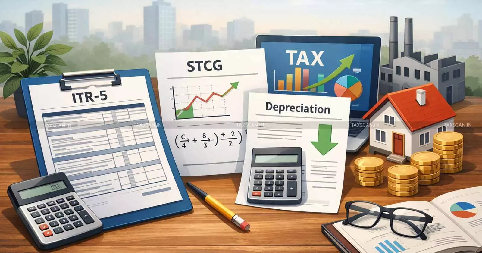 CBDT Issues Corrigendum to ITR-5 for AY 2026-27: Corrections to STCG Formulae and Depreciation [Read Notification]