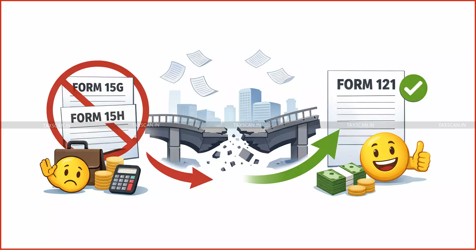 Big Change for Salaried Class regarding TDS Exemption: Goodbye to Forms 15G and 15H, Hello to Form 121 Big Change for Salaried Class regarding TDS Exemption: Goodbye to Forms 15G and 15H, Hello to Form 121
