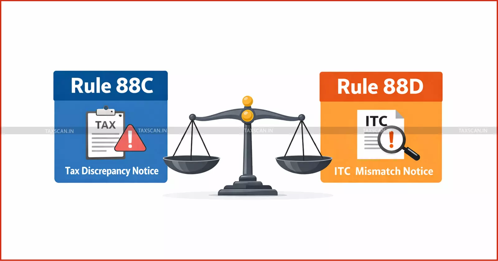 Rule 88C and Rule 88D Under GST: How to Handle Tax and ITC Mismatch Notices Rule 88C and Rule 88D Under GST: How to Handle Tax and ITC Mismatch Notices