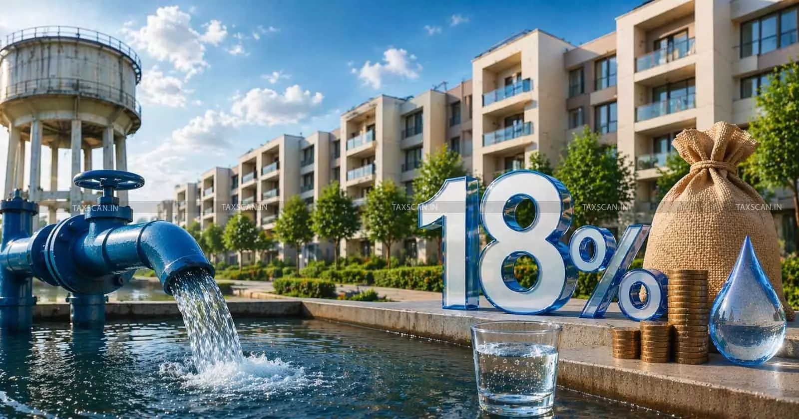 Unprocessed Water Supply in RWA attracts 18 % GST: AAR [Read Order]