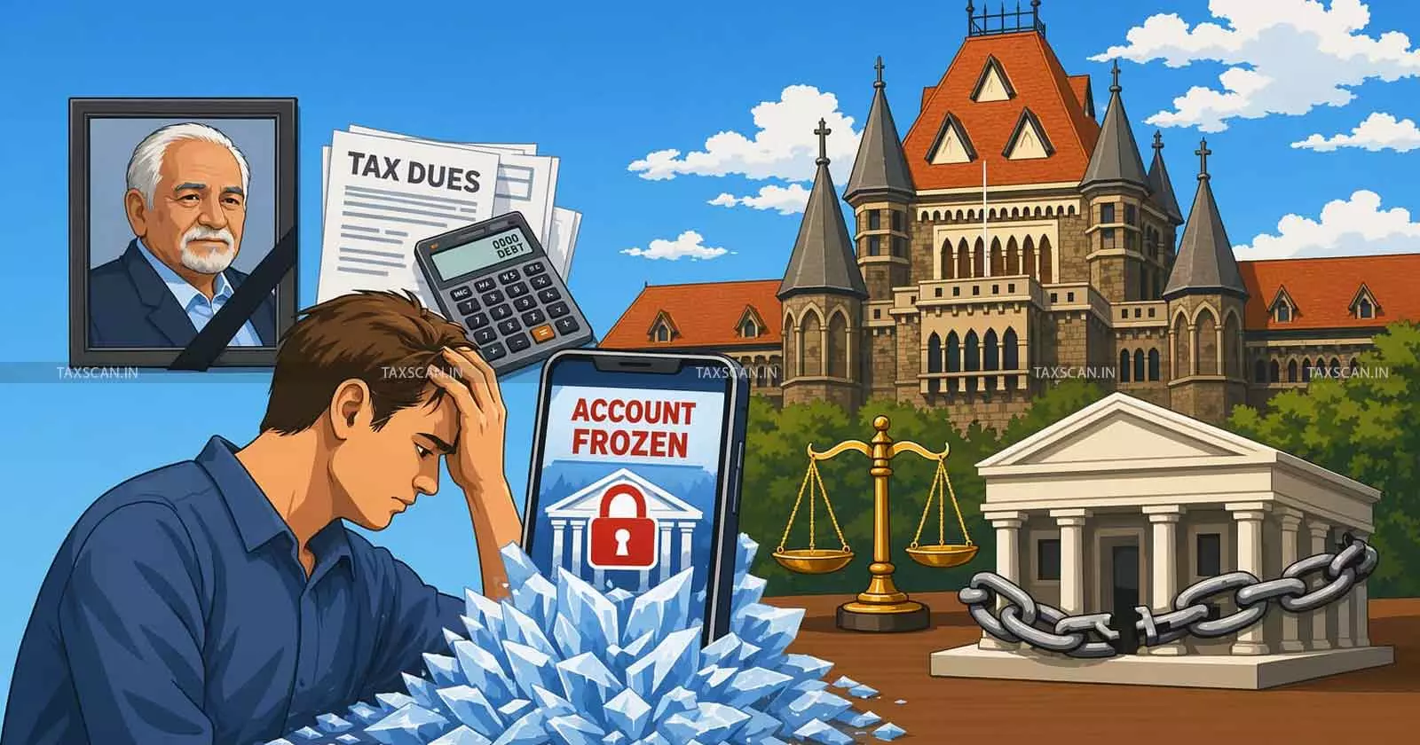 GST Authorities Can’t Freeze Son’s Bank Account for Deceased Father’s Tax Dues Solely due to Same Trade Name: Bombay HC [Read Order]