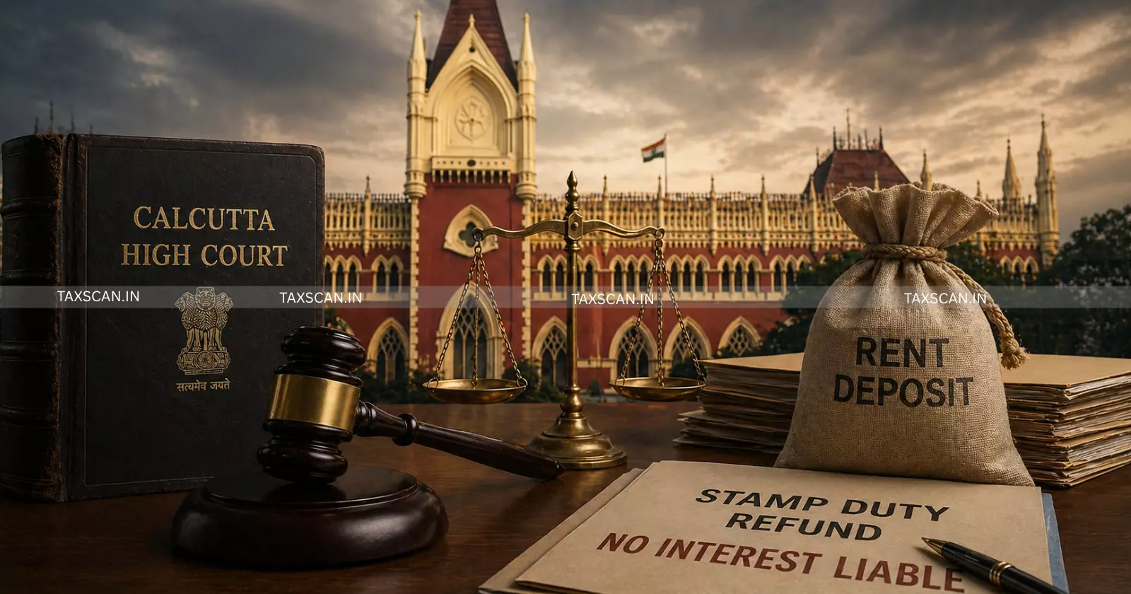 Stamp Duty Refund Interest Principle Distinguished: Calcutta HC Dismisses Plea for Interest on Rent Deposit [Read Order]