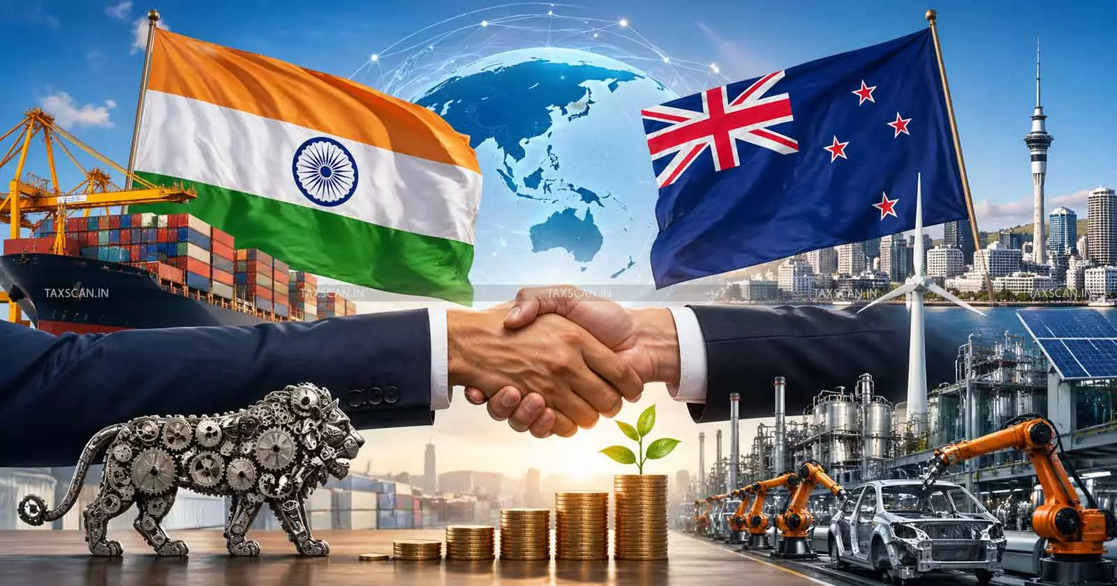India-New Zealand Sign FTA: 100% Duty-Free Access and $20 Bn Investment Pledged for Indian Industries