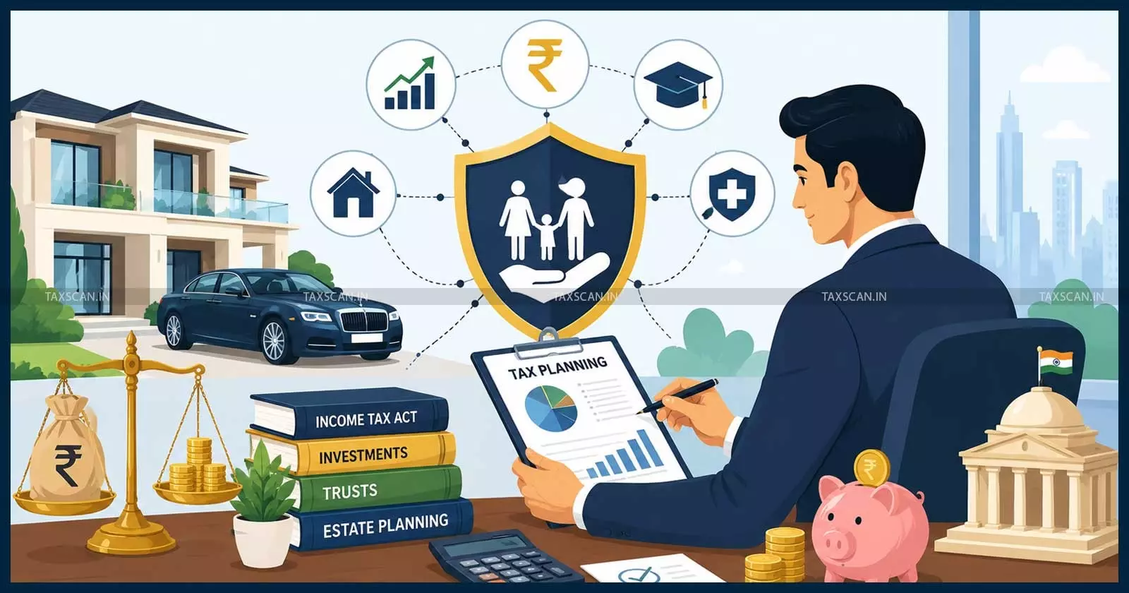 How Rich Indians Reduce Taxes Legally