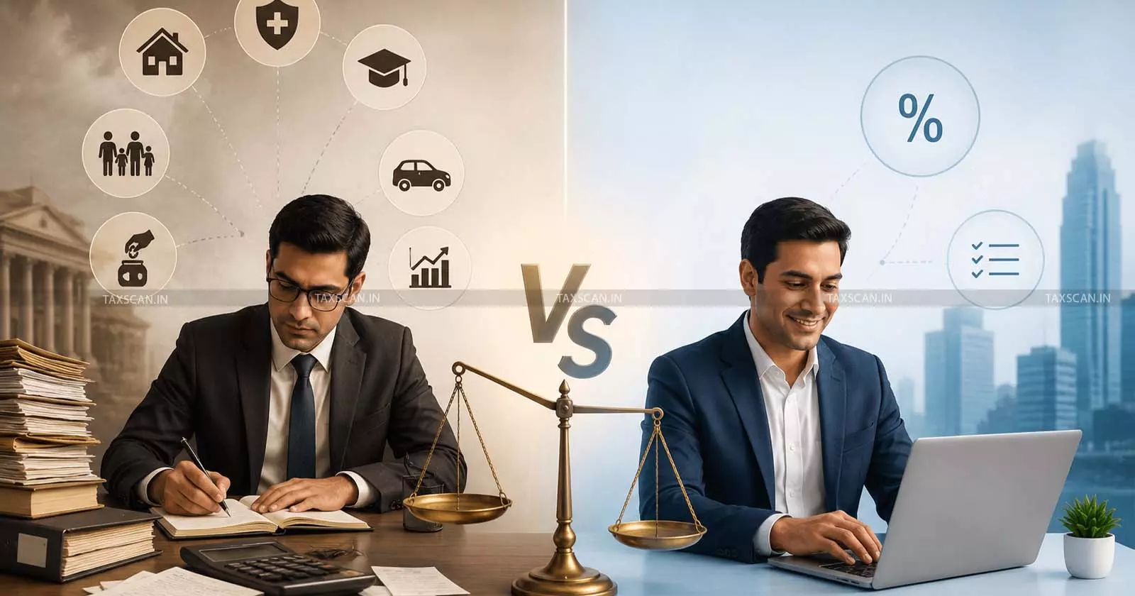 Old Vs New Tax Regime: Which Deductions are Available to Business & Professional Taxpayers for AY 2026-27 Old Vs New Tax Regime: Which Deductions are Available to Business & Professional Taxpayers for AY 2026-27