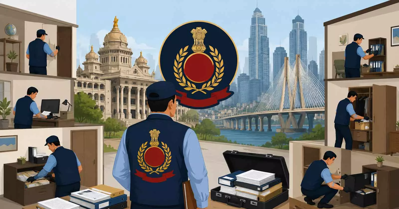 ED Conducts Searches Over FEMA Violations in Bengaluru and Mumbai