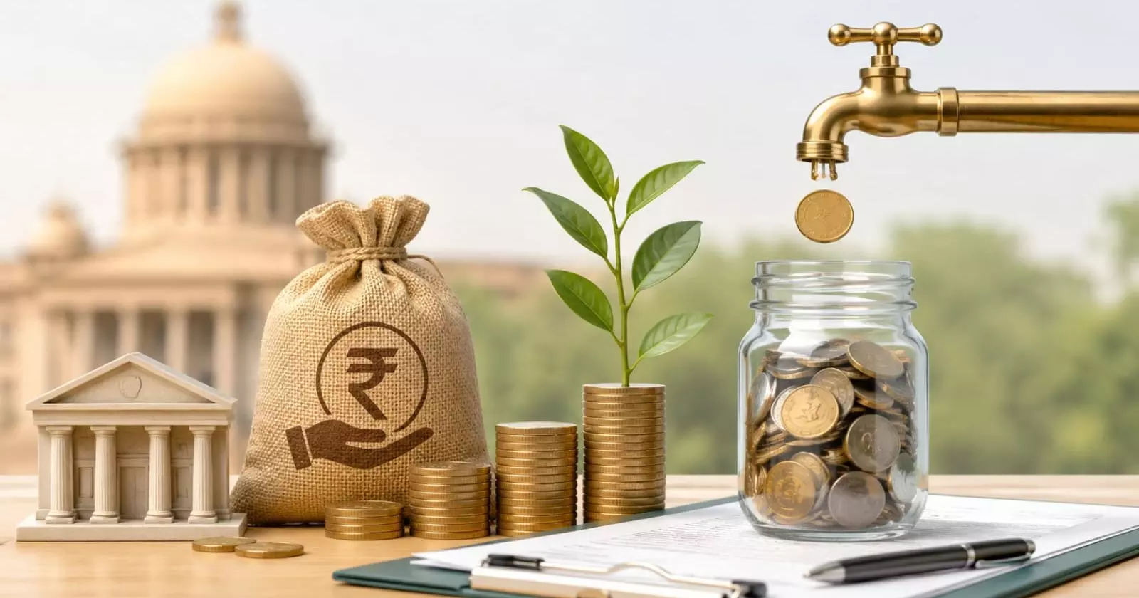 Interest on Government Grants Not Taxable as Project Fund Corpus