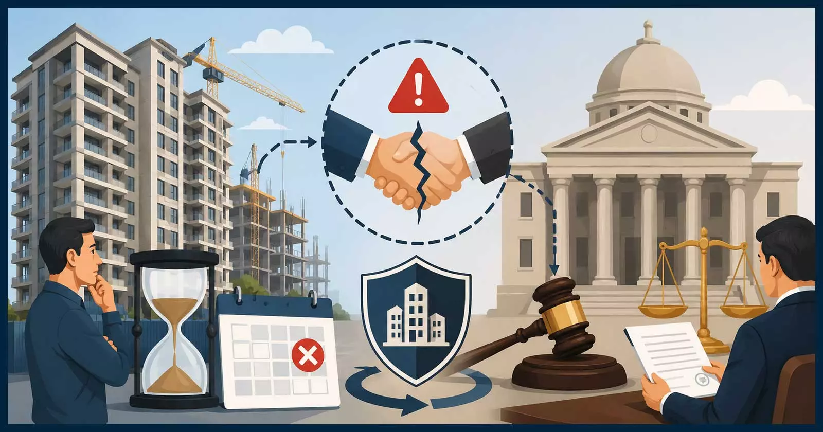 NCLT Admits CIRP Due to Failure to Deliver Possession