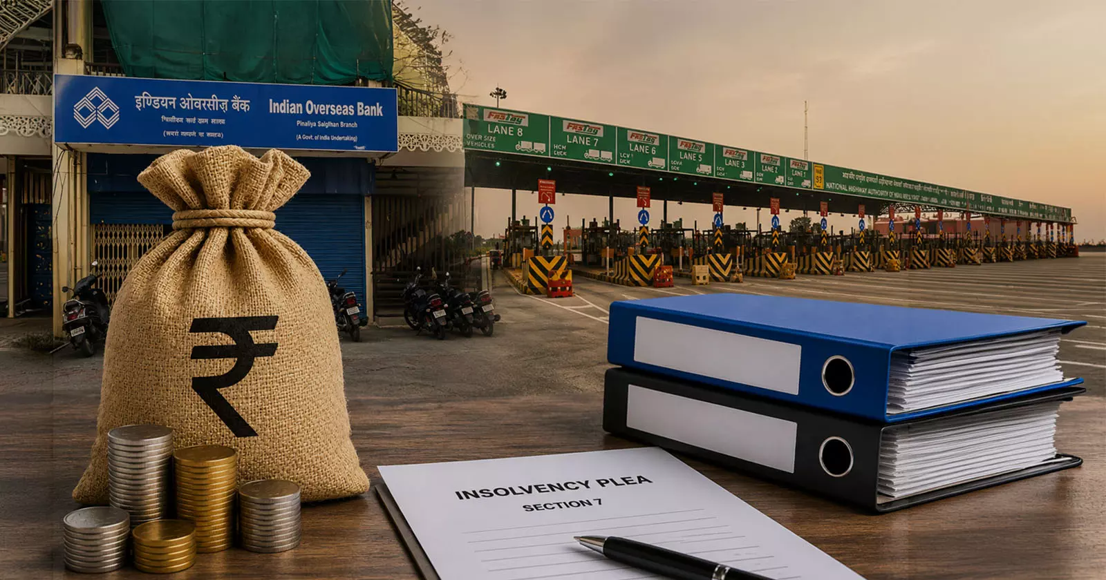 NCLT Admits ₹117.74 Cr Debts of Toll Road Company Under CIRP